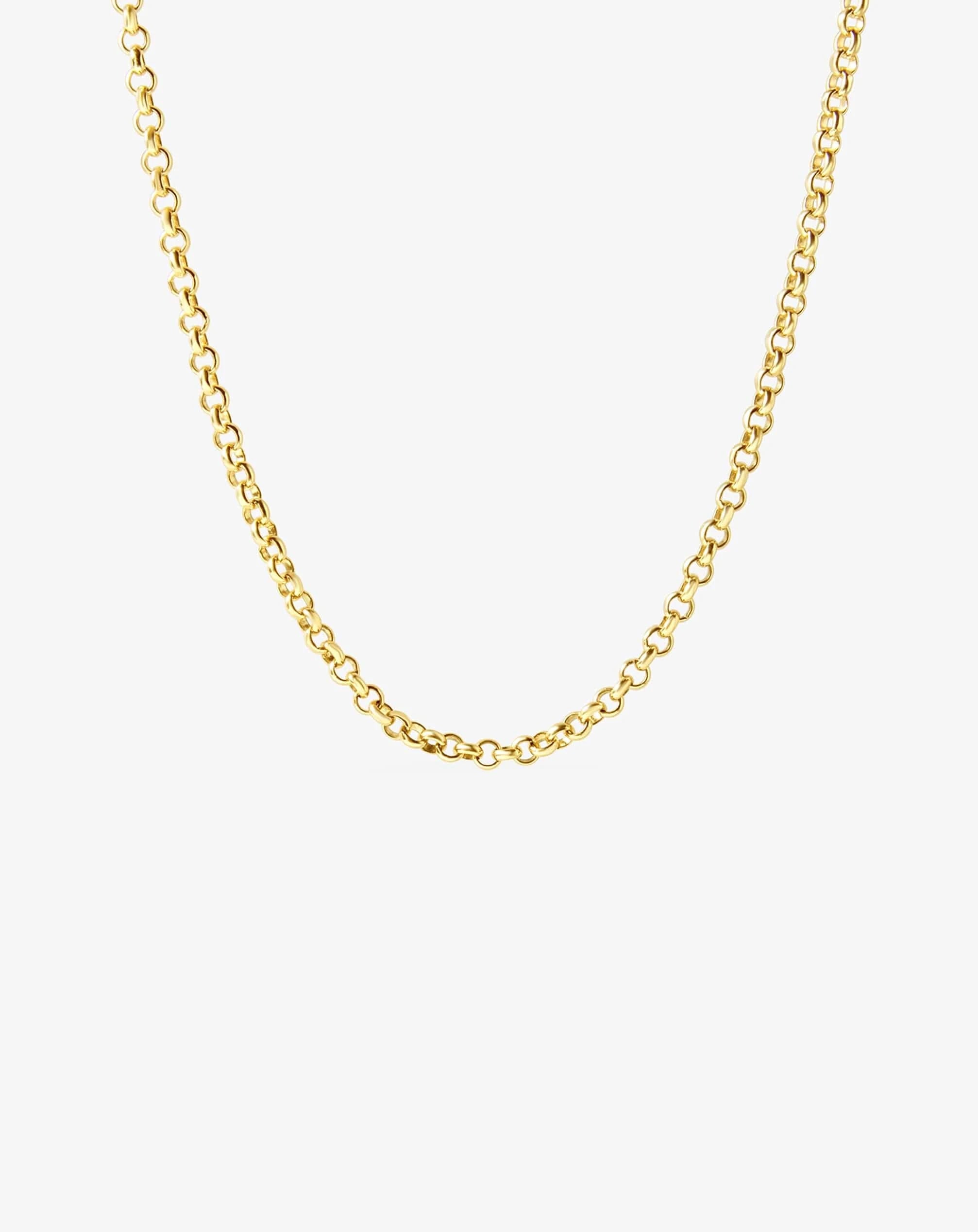 Classic Belcher Chain in Yellow Gold