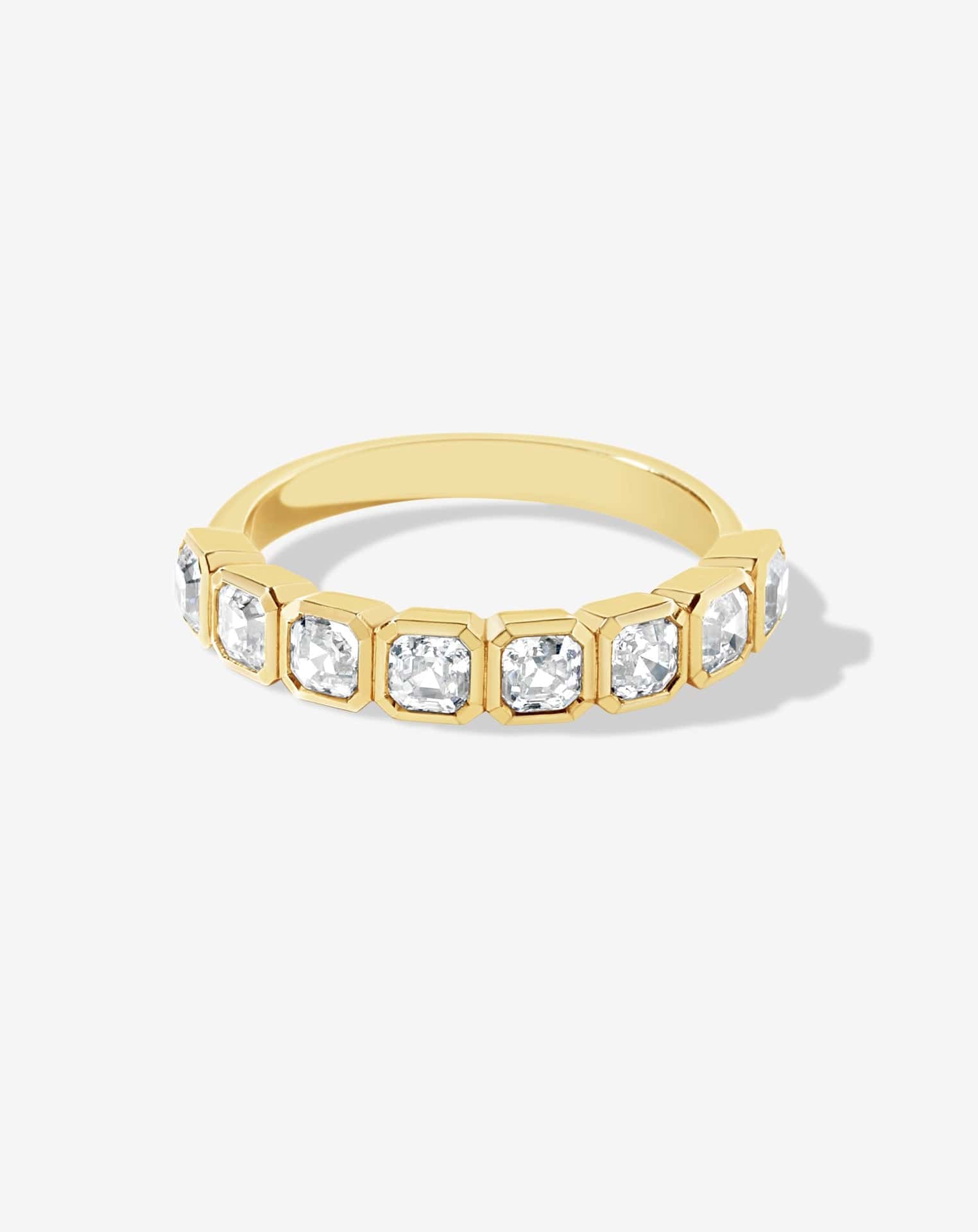 Belenos Asscher Cut Band