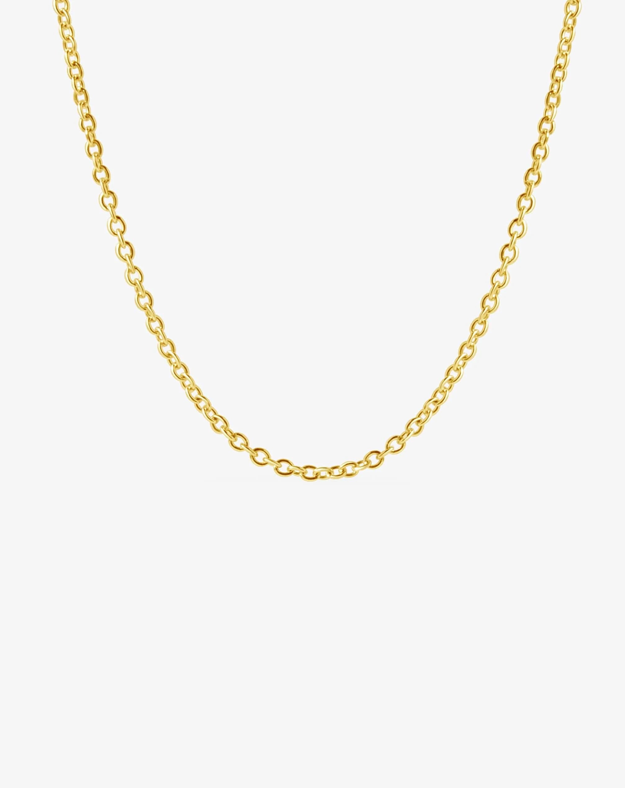 Classic Cable Chain in Yellow Gold