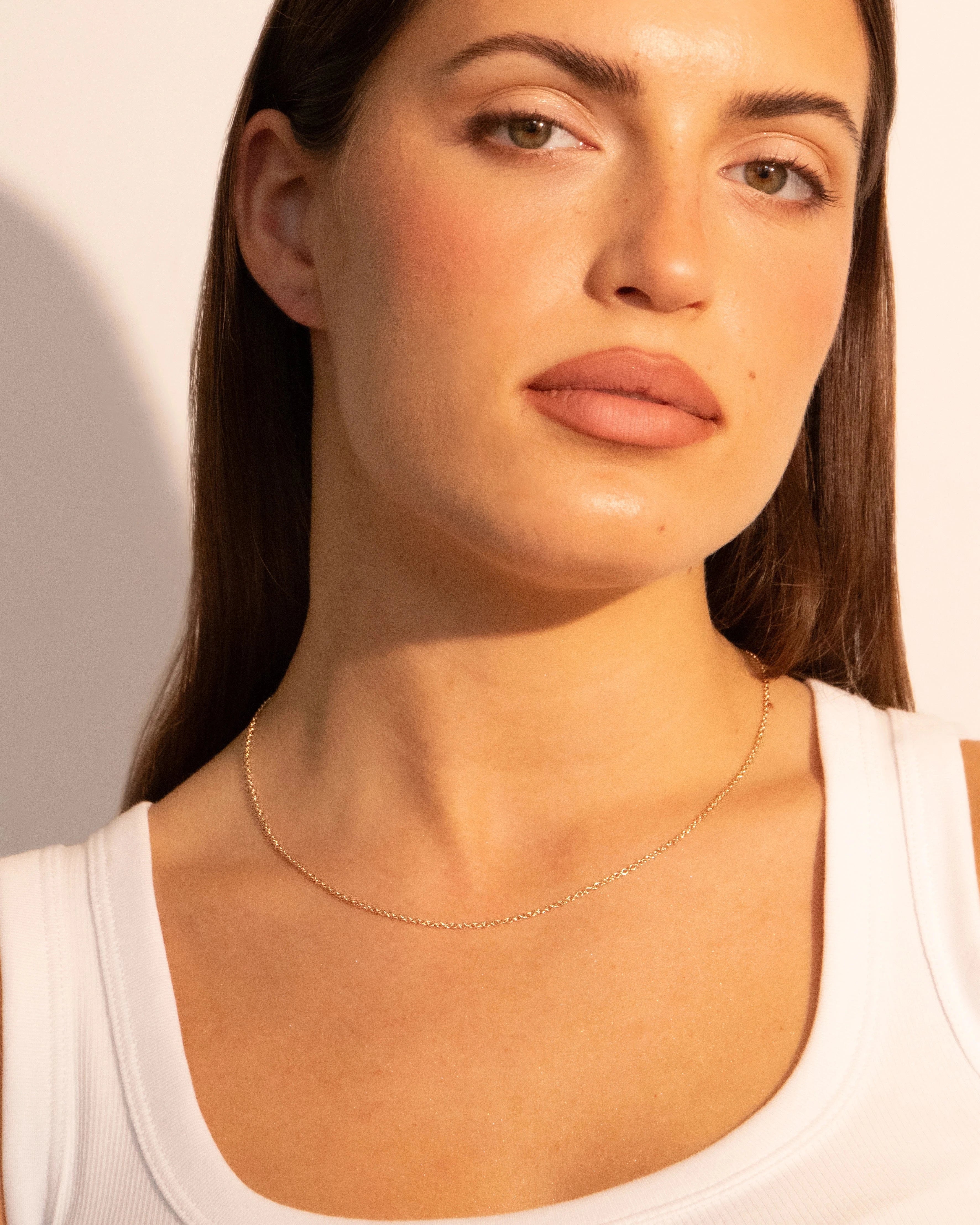 Classic Cable Chain in Yellow Gold
