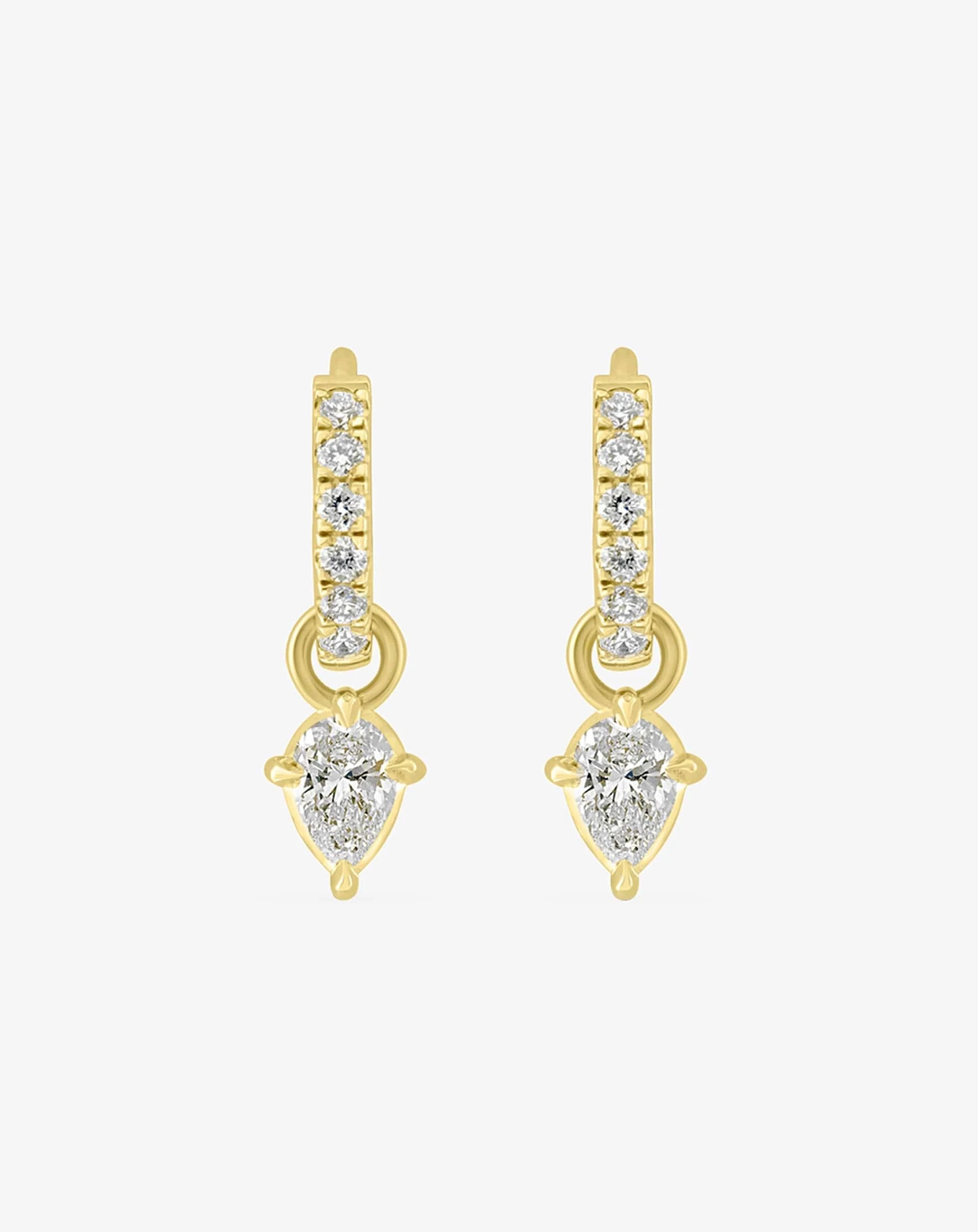 Create Your Set: Classic Diamond Huggies & Charms