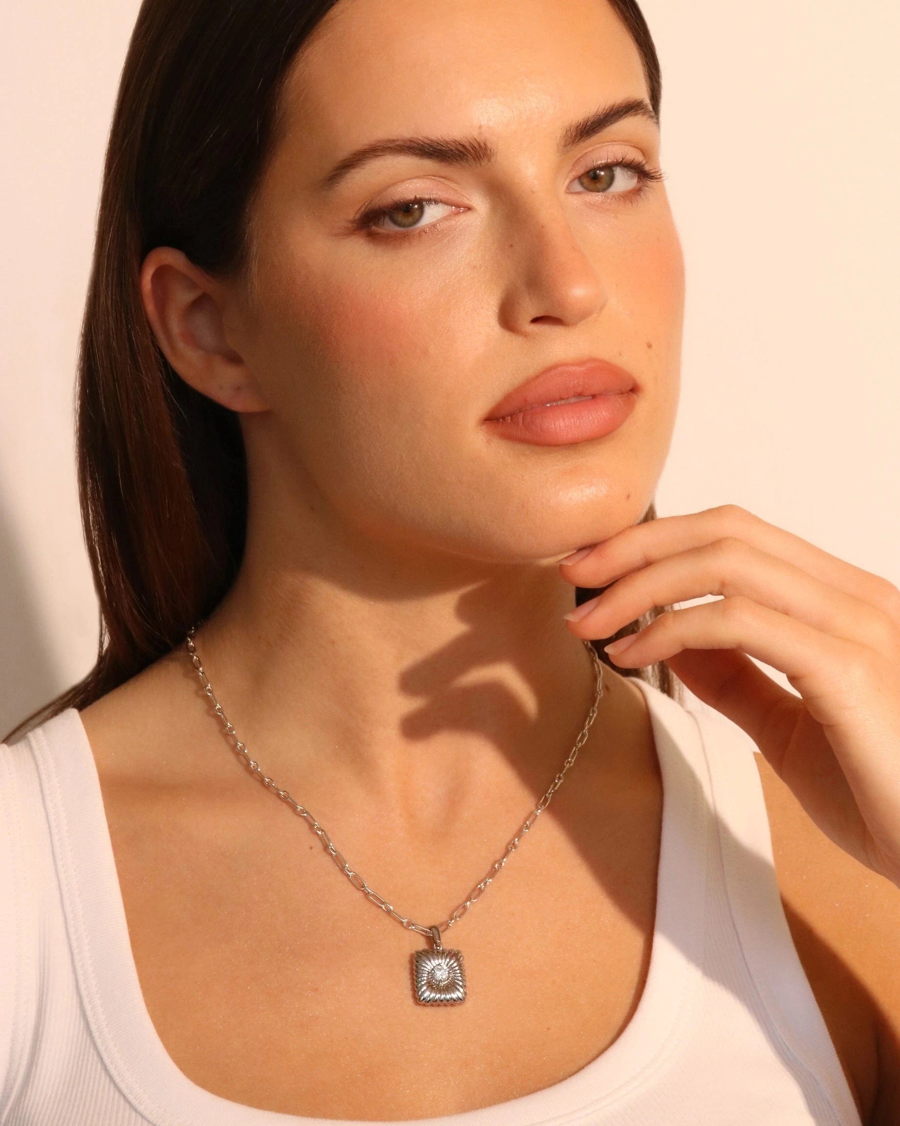 Boussole Medallion Necklace