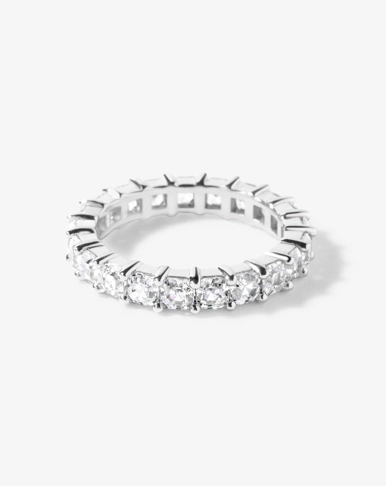 Asscher Full Eternity Diamond Dancer