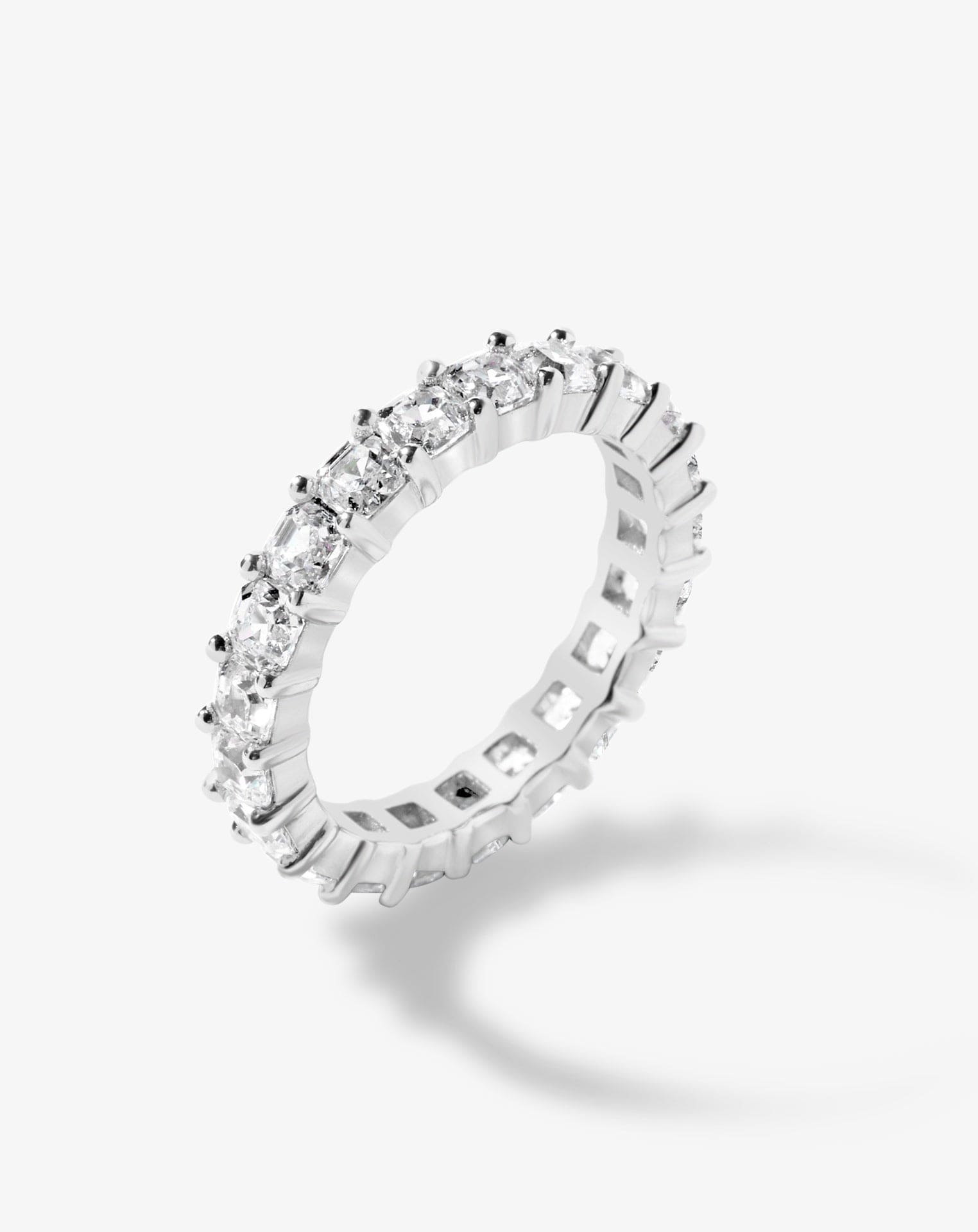 Asscher Full Eternity Diamond Dancer