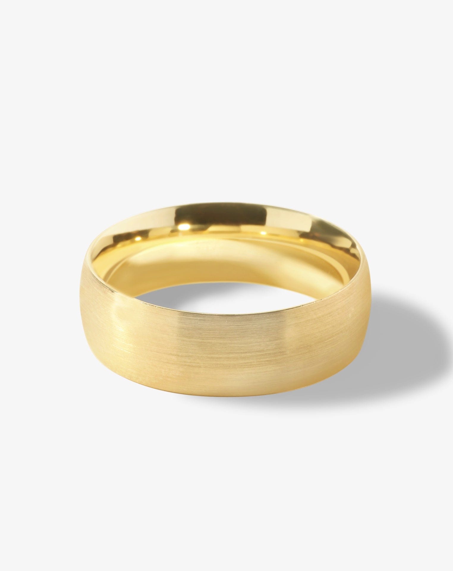 Brushed Half Round Band