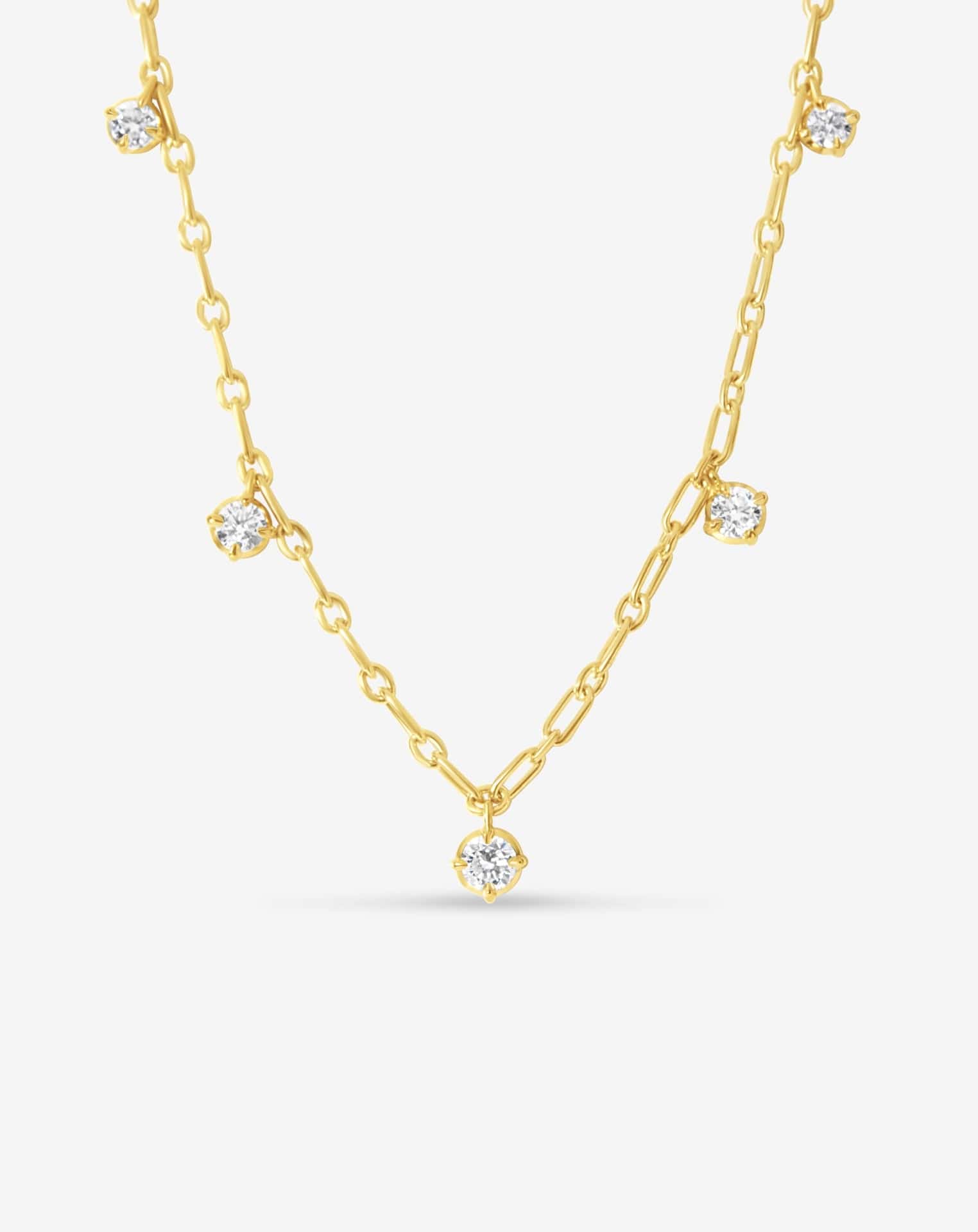 Boussole Graduated Diamond Chain