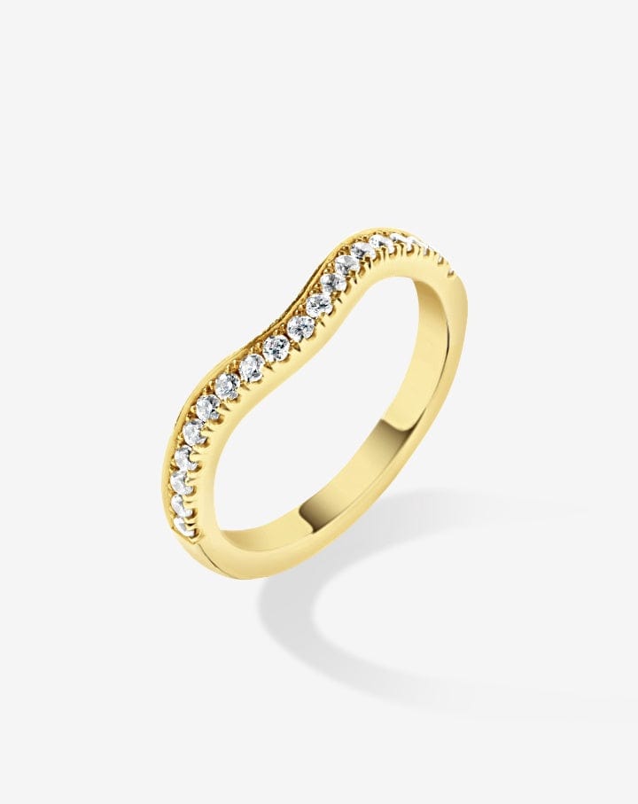 Diamond Scallop Set Nestling Band