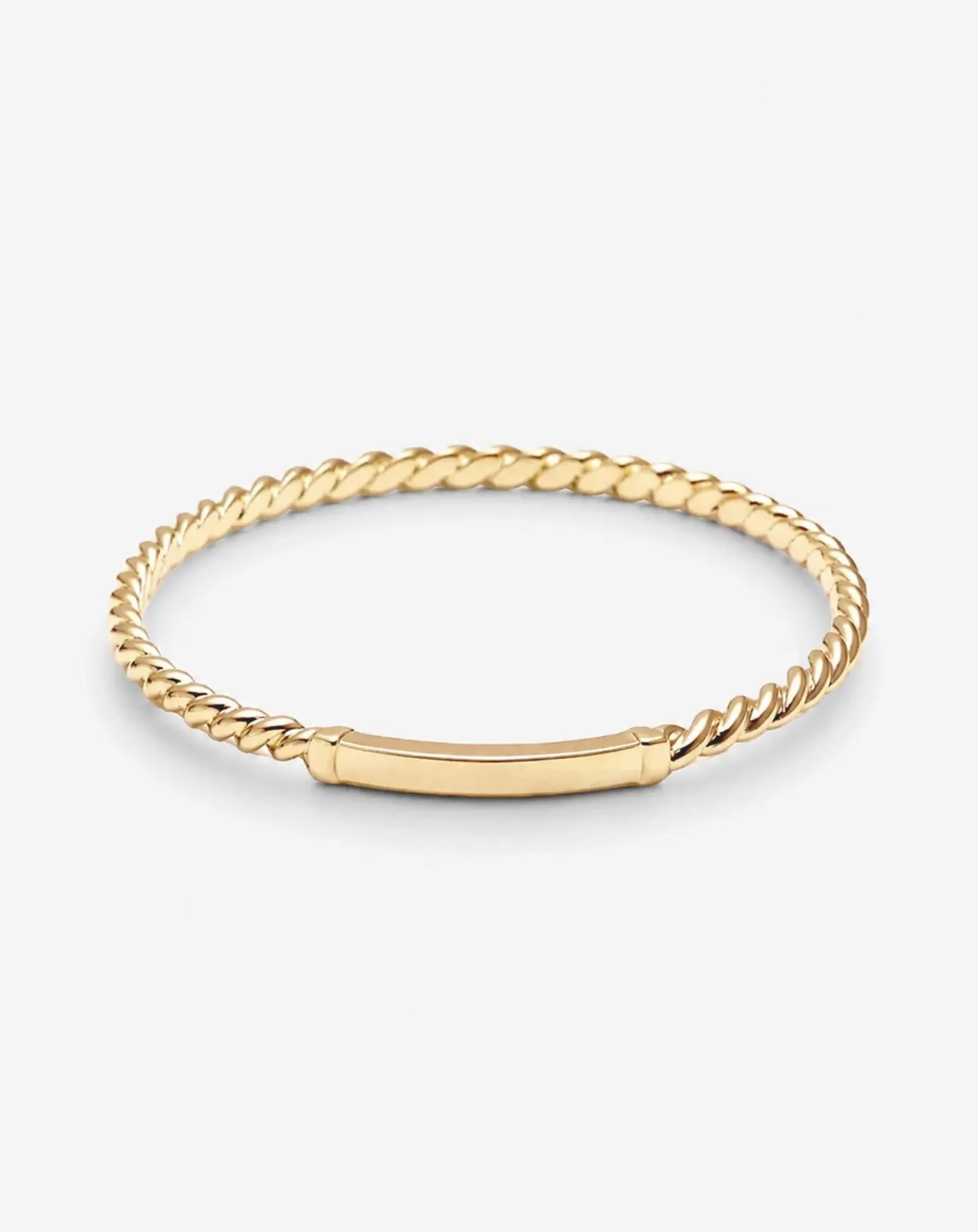 Knots Bangle Yellow Gold