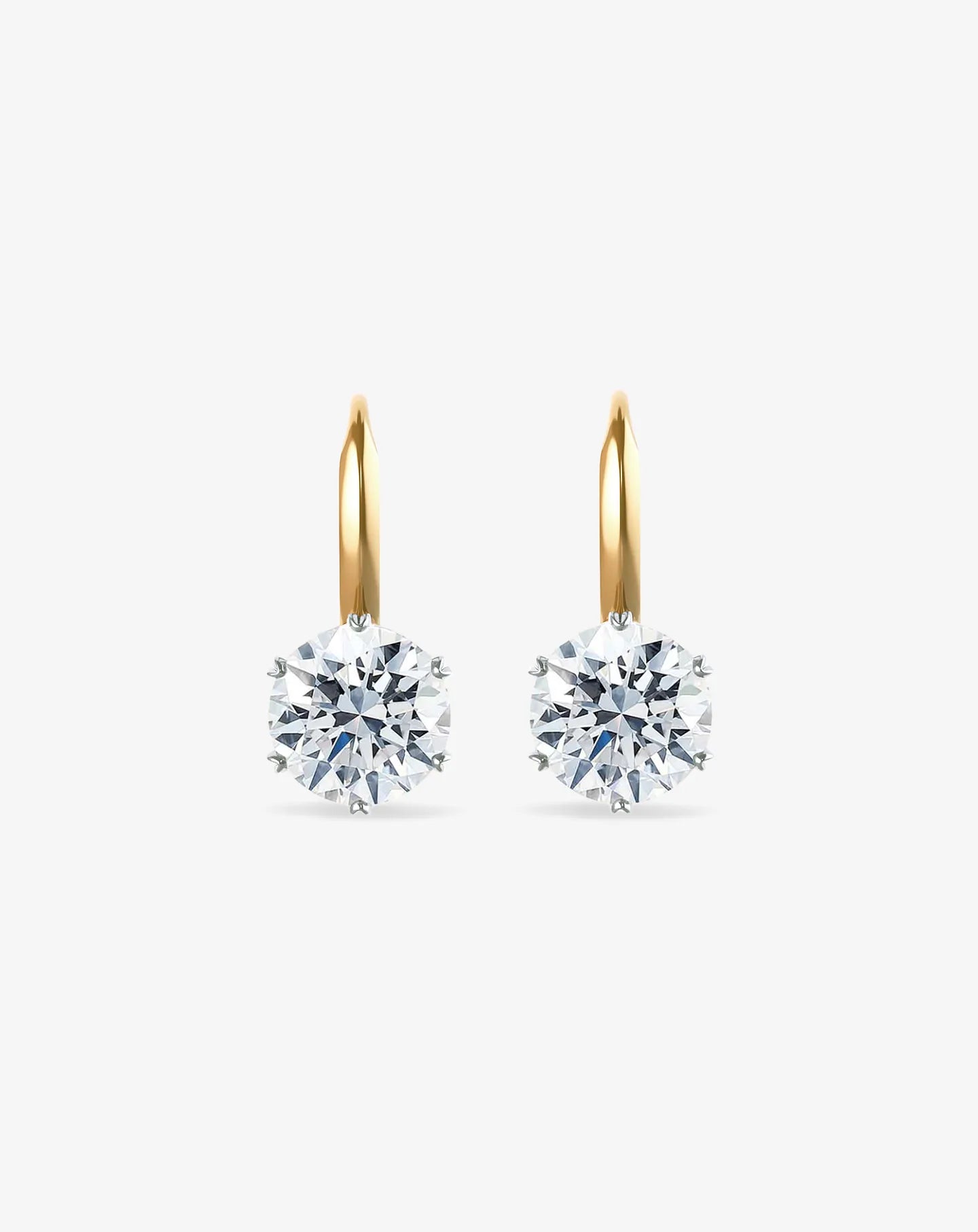 Diamond Sloane Slippers in Yellow Gold & Platinum