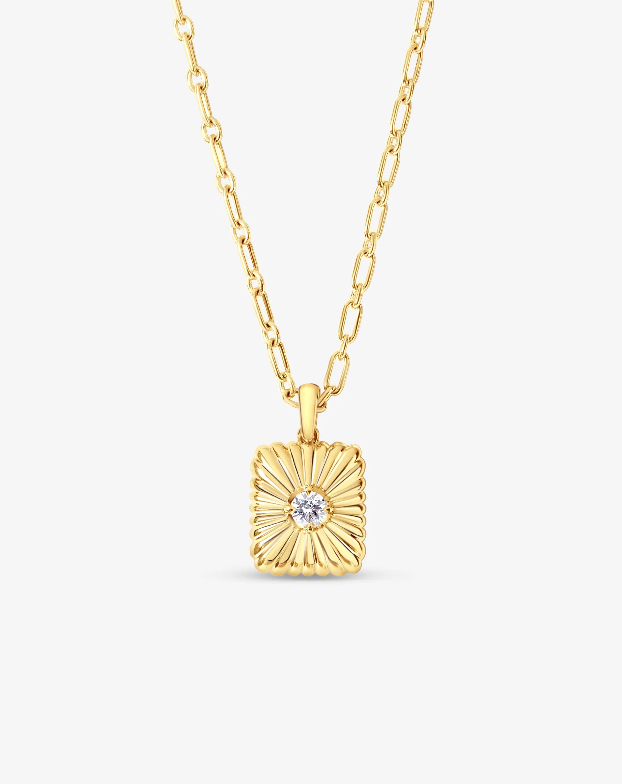 Boussole Medallion Necklace