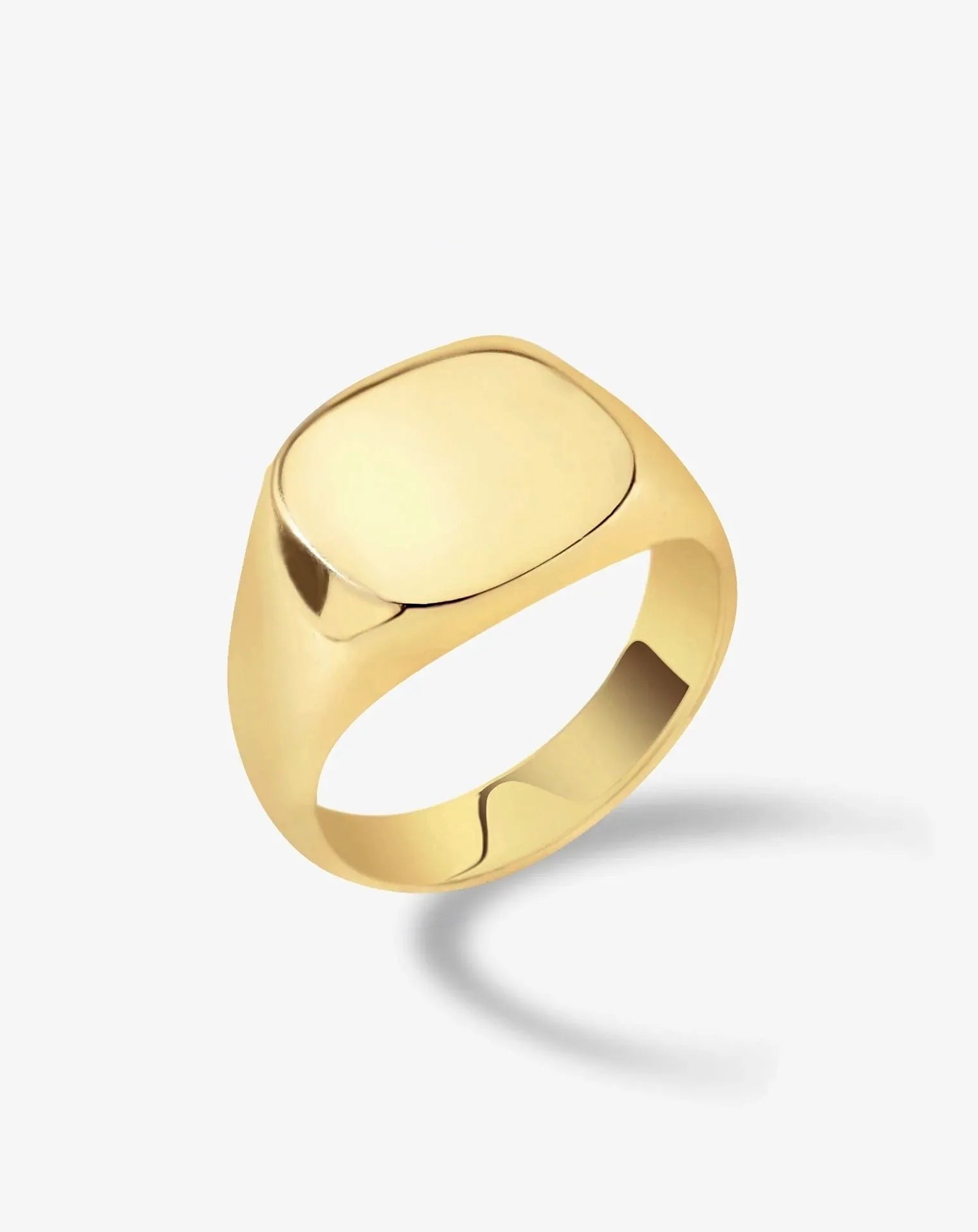 Cushion Signet Ring