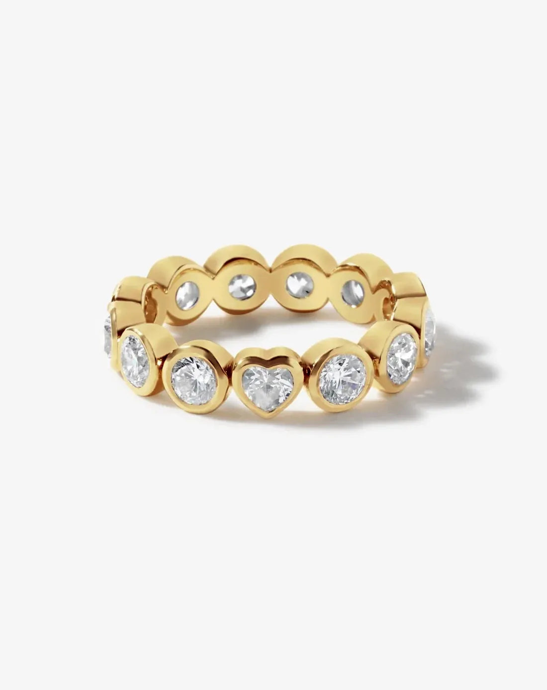 Young at Heart Full Eternity Bezel Set Round Diamond Band