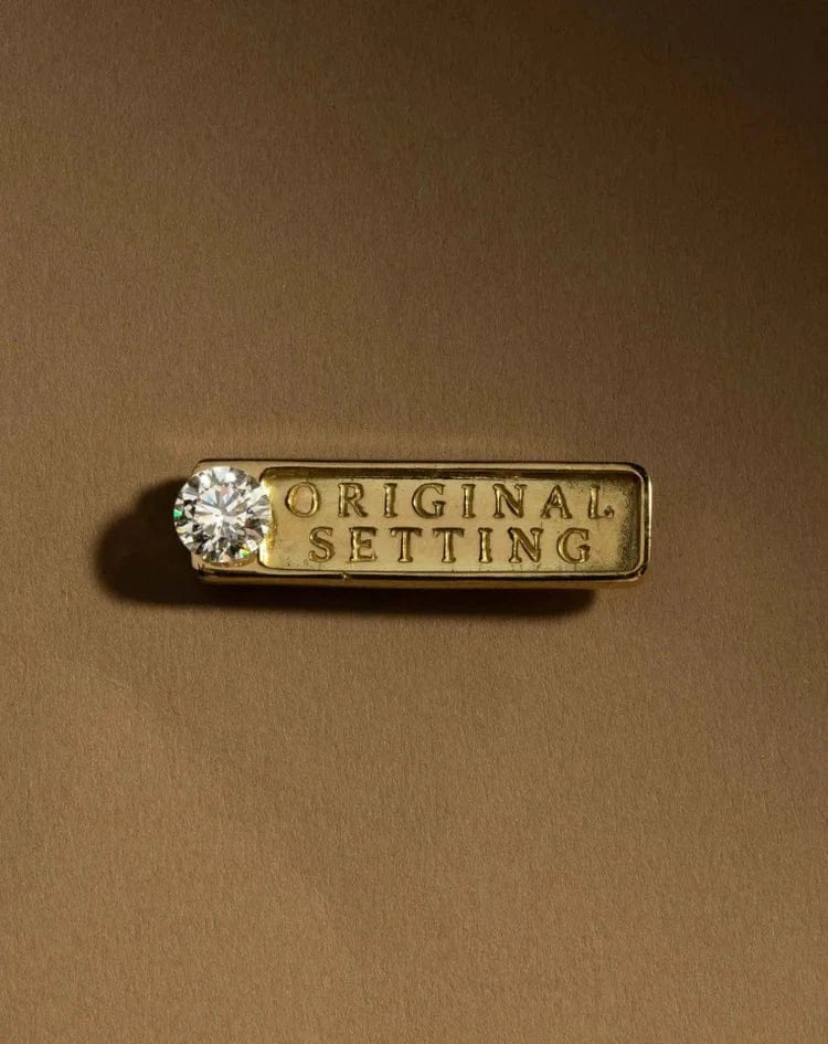 The original setting - 1.5ct, Natural Diamond, Round in 18K Yellow Gold- testing testing name this is what will happen with the long name and what will happen I don