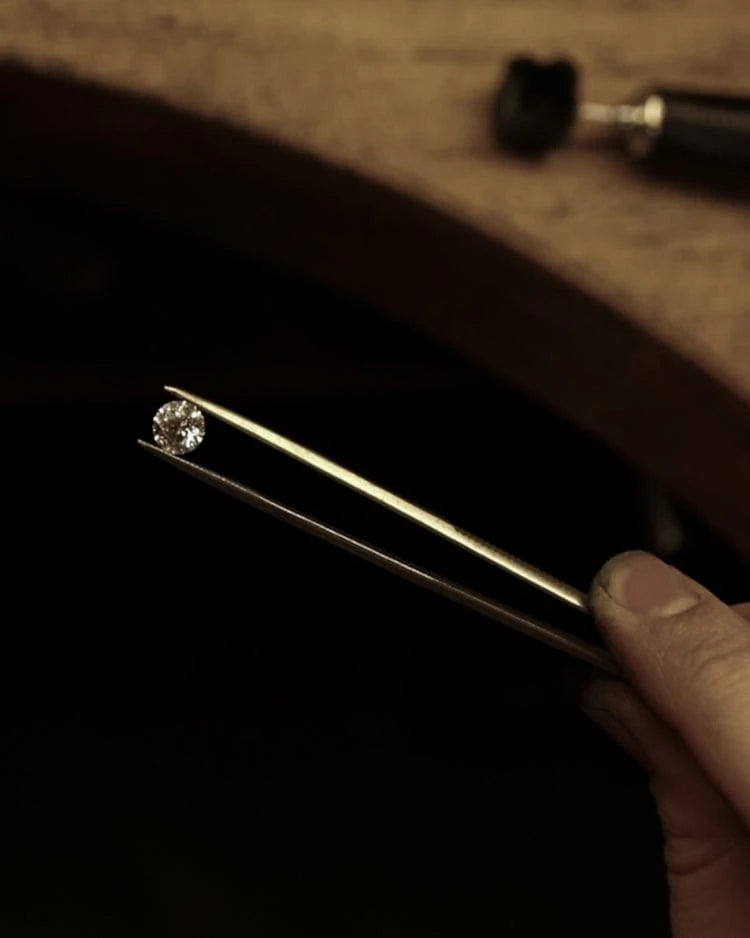 The Original Setting - 1.0ct, Lab Grown Diamond, Round in 18K Yellow Gold